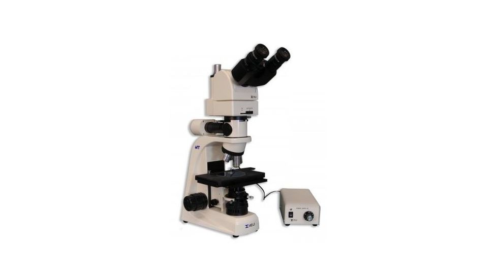 Meiji Techno Halogen Ergo Trino Incident,Transmitted Light BF Microscope, BEIGE, LARGE MT8100EH