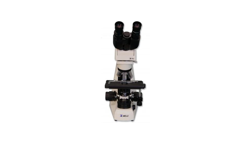 Meiji Techno Halogen Ergonomic Binocular Brightfield Biological Microscope, BEIGE, LARGE MT5200EH