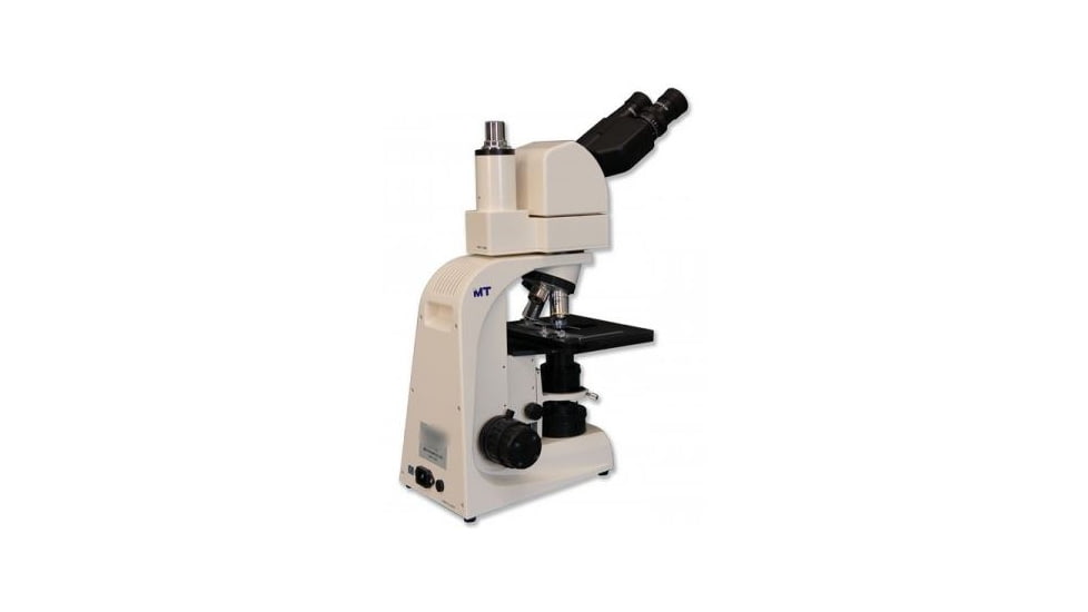 Meiji Techno Halogen Ergonomic Trinocular Brightfield Biological Microscope, BEIGE, LARGE MT5300EH