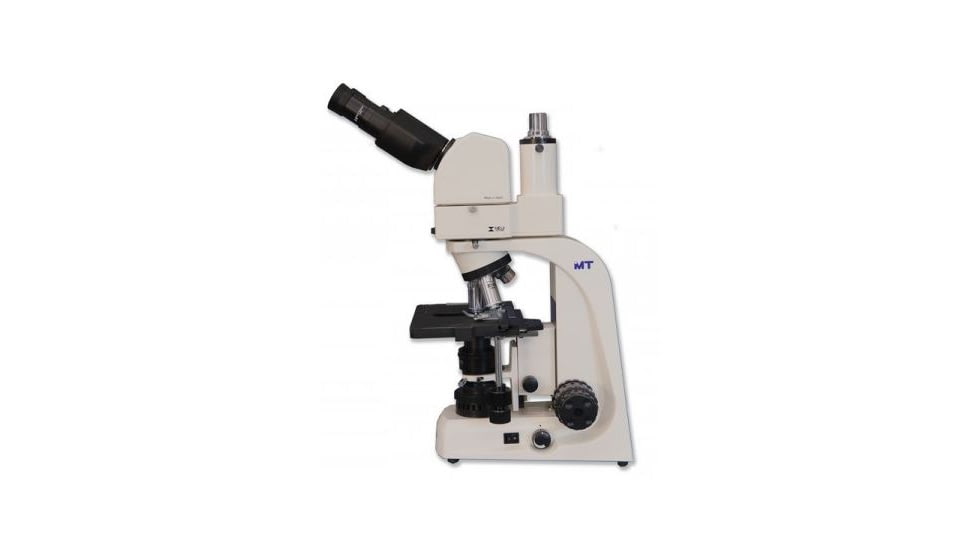 Meiji Techno Halogen Ergonomic Trinocular Brightfield Biological Microscope, BEIGE, LARGE MT5300EH