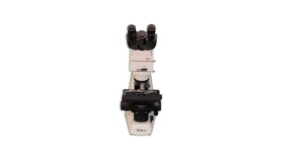 Meiji Techno Halogen Ergonomic Trinocular Brightfield,Phase Contrast Biological Microscope, BEIGE, LARGE MT4310EH