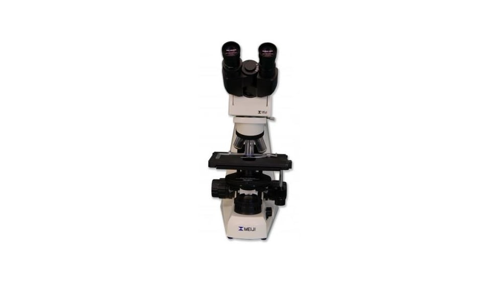 Meiji Techno Halogen Ergonomic Trinocular Brightfield,Phase Contrast Biological Microscope, BEIGE, LARGE MT5310EH