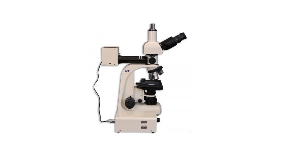 Meiji Techno Halogen Trino Incident,Transmitted Light BF,DF Metallurgical Microscope, BEIGE, LARGE MT8530