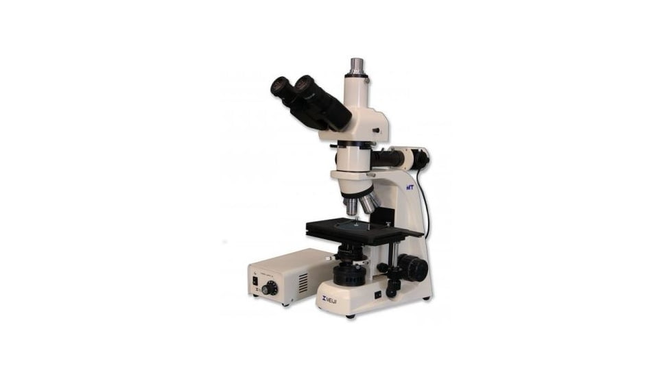 Meiji Techno Halogen Trino Incident,Transmitted Light BF Metallurgical Microscope, BEIGE, LARGE MT8100