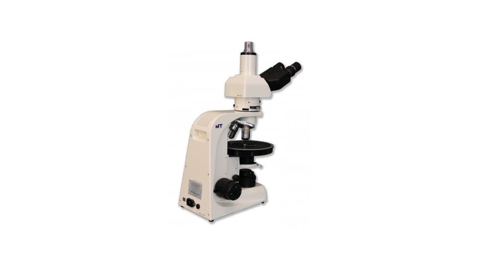 Meiji Techno Halogen Trinocular Asbestos PLM Microscope, BEIGE, LARGE MT6130