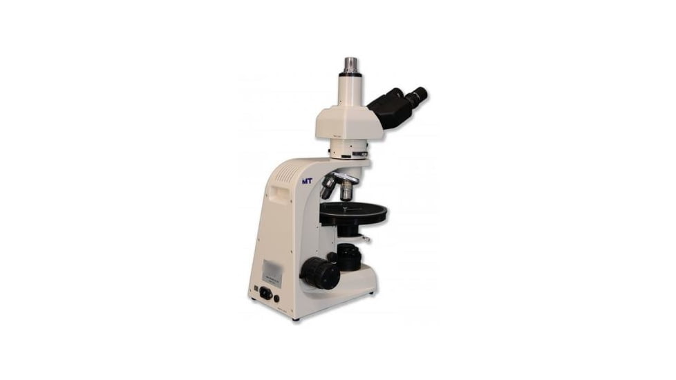 Meiji Techno Halogen Trinocular Asbestos PLM,PCM Microscope, BEIGE, LARGE MT6830