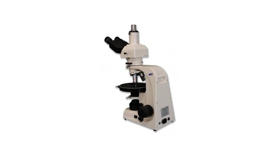 Meiji Techno Halogen Trinocular Asbestos PLM,PCM Microscope, BEIGE, LARGE MT6830