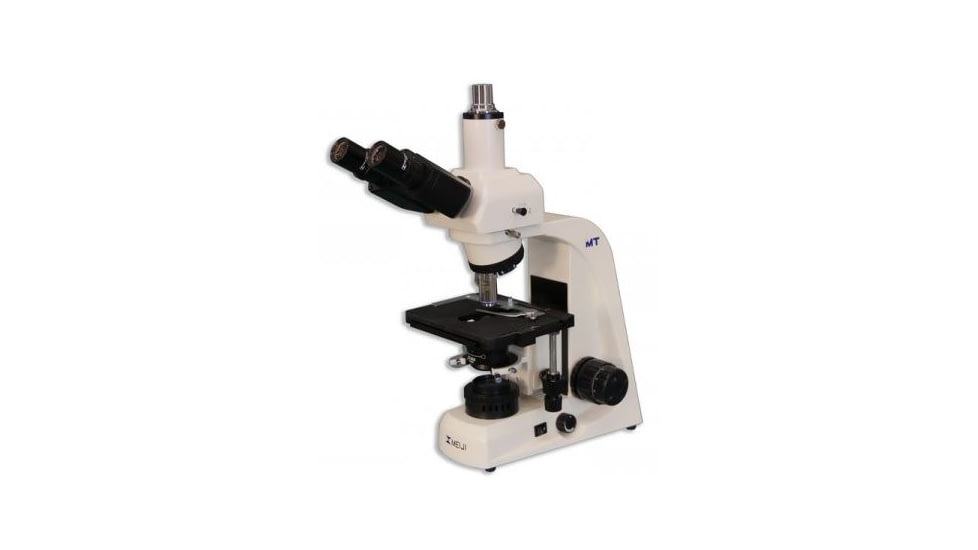 Meiji Techno Halogen Trinocular Brightfield Biological Microscope, BEIGE, LARGE MT4300H