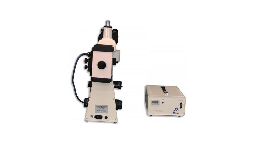 Meiji Techno Halogen Trinocular Epi-Fluorescence Biological Microscope, BEIGE, LARGE MT6300H