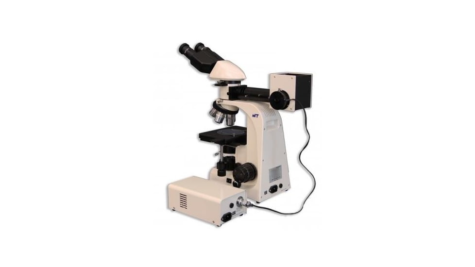 Meiji Techno LED Bino Incident,Transmitted Light BF,DF Metallurgical Microscope,MT8520L, BEIGE, LARGE MT8520L