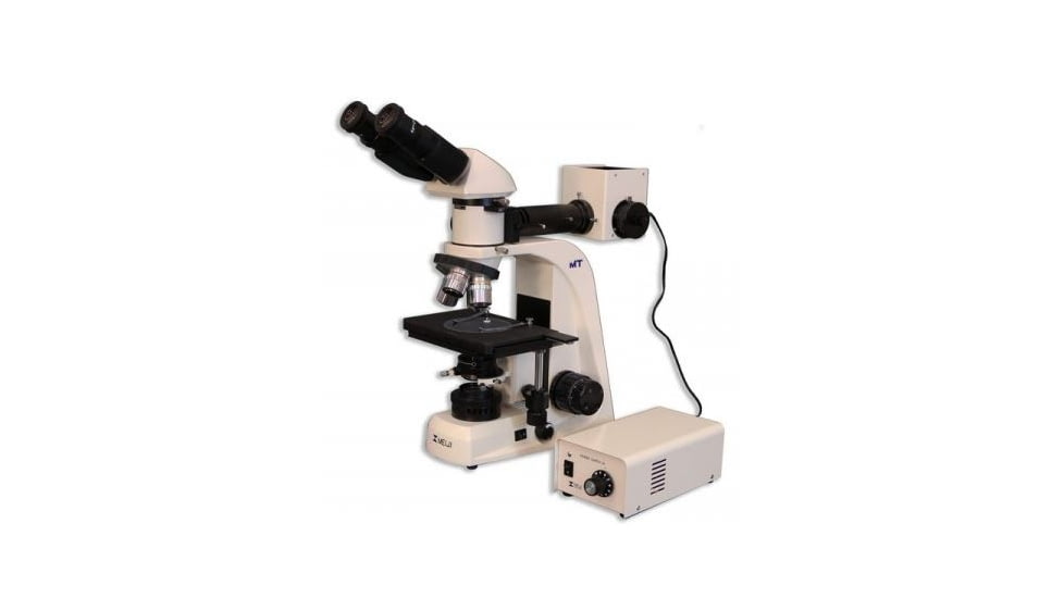Meiji Techno LED Bino Incident,Transmitted Light BF,DF Metallurgical Microscope,MT8520L, BEIGE, LARGE MT8520L