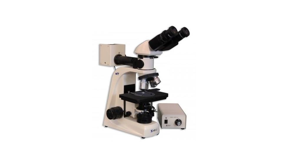 Meiji Techno LED Bino Incident,Transmitted Light BF,DF Metallurgical Microscope,MT8520L, BEIGE, LARGE MT8520L