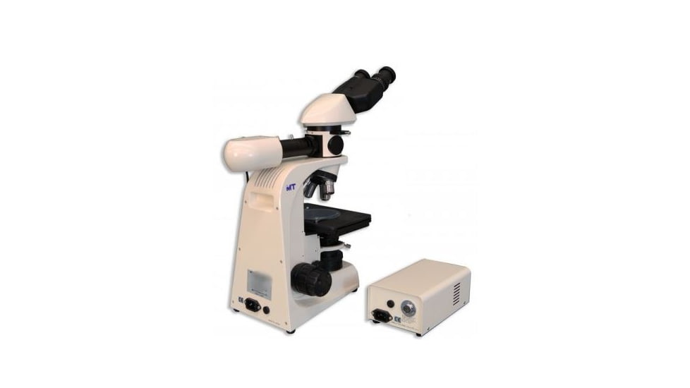 Meiji Techno LED Bino Incident,Transmitted Light BF Metallurgical Microscope, BEIGE, LARGE MT8000L