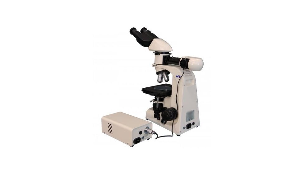 Meiji Techno LED Bino Incident,Transmitted Light BF Metallurgical Microscope, BEIGE, LARGE MT8000L