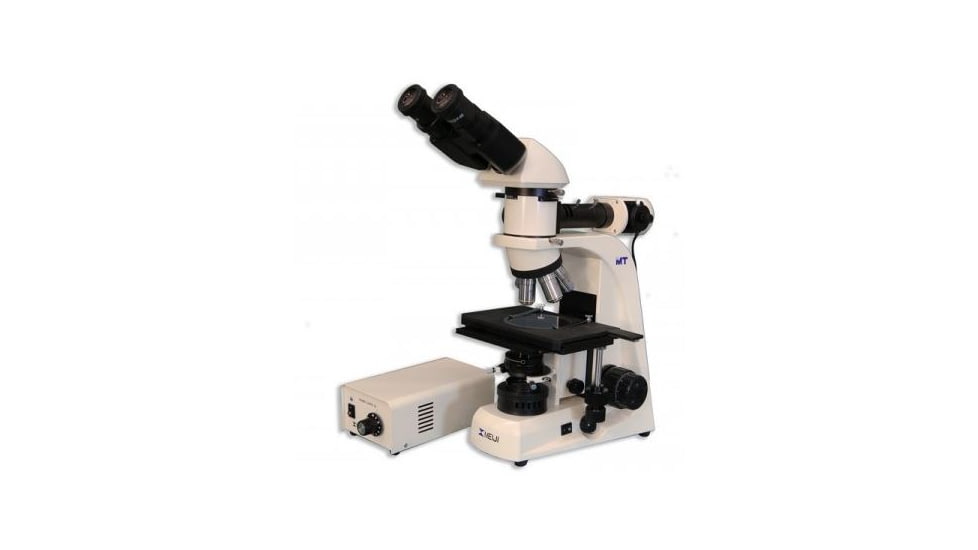 Meiji Techno LED Bino Incident,Transmitted Light BF Metallurgical Microscope, BEIGE, LARGE MT8000L