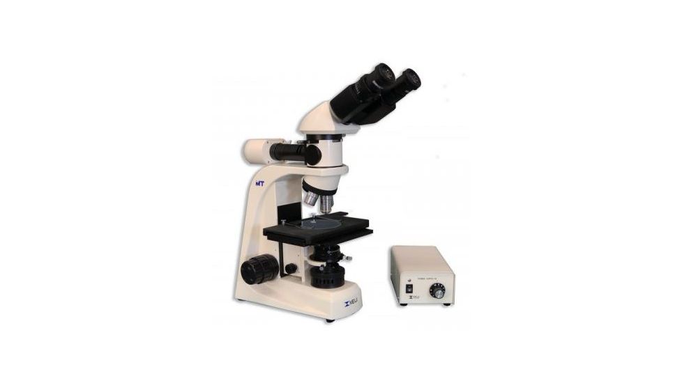 Meiji Techno LED Bino Incident,Transmitted Light BF Metallurgical Microscope, BEIGE, LARGE MT8000L