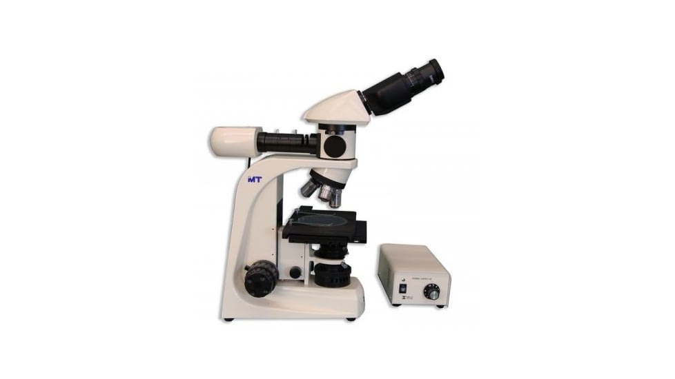Meiji Techno LED Bino Incident,Transmitted Light BF Metallurgical Microscope, BEIGE, LARGE MT8000L