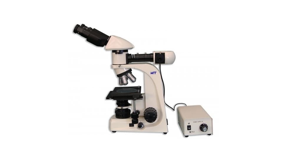 Meiji Techno LED Bino Incident,Transmitted Light BF Metallurgical Microscope, BEIGE, LARGE MT8000L
