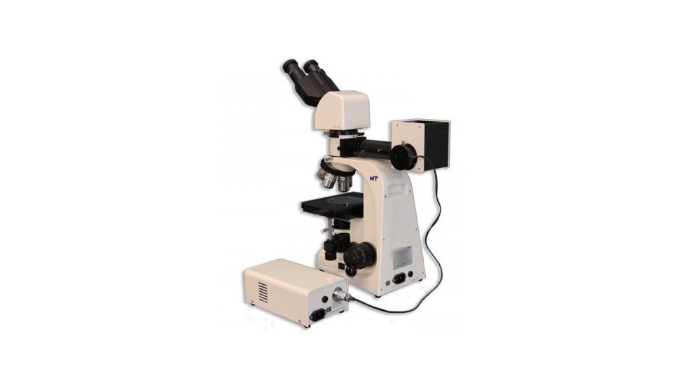 Meiji Techno LED Ergo Bino Incident,Transmitted Light BF,DF Metallurgical Microscope,MT8520L, BEIGE, LARGE MT8520EL