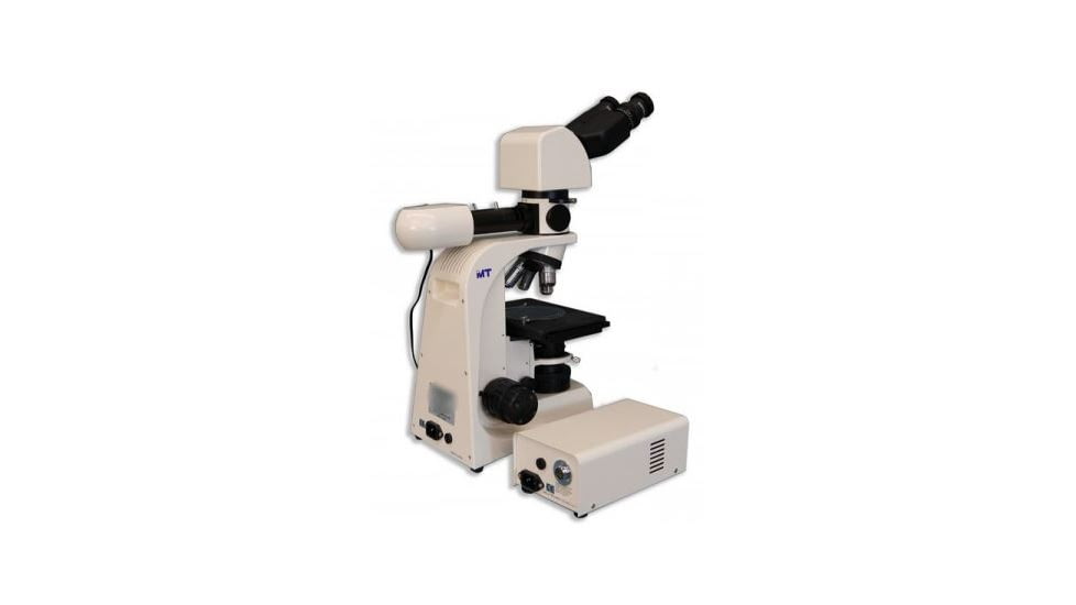 Meiji Techno LED Ergo Bino Incident,Transmitted Light BF Metallurgical Microscope,MT8000EL, BEIGE, LARGE MT8000EL