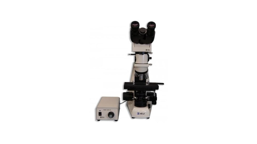 Meiji Techno LED Ergo Bino Incident,Transmitted Light BF Metallurgical Microscope,MT8000EL, BEIGE, LARGE MT8000EL