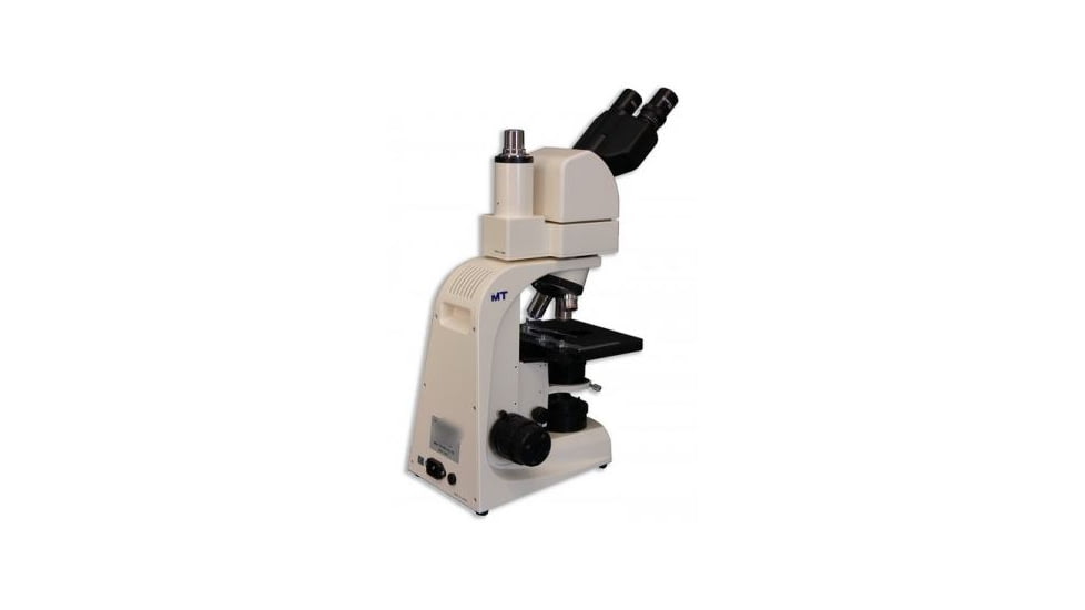 Meiji Techno LED Ergonomic Trinocular Brightfield Biological Microscope,MT4300, BEIGE, LARGE MT4300EL