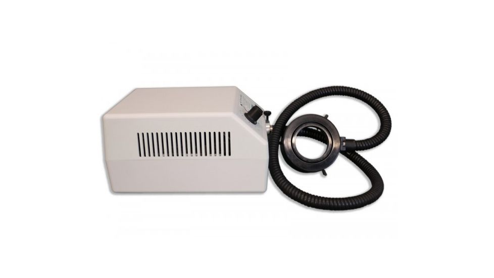 Meiji Techno LED Fiber Optic Illuminator With 60mm Ring Light 100/240V, FL-5000-US-RL