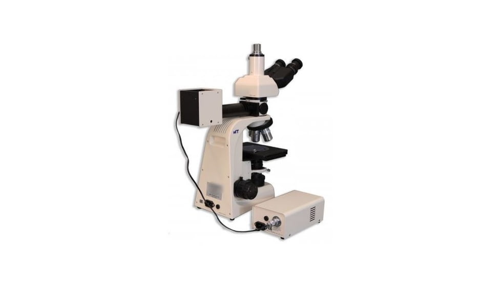 Meiji Techno LED Trino Incident,Transmitted Light BF,DF Metallurgical Microscope,MT8530L, BEIGE, LARGE MT8530L