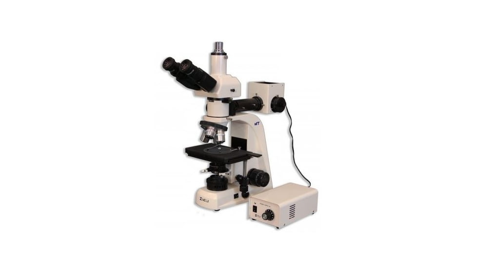 Meiji Techno LED Trino Incident,Transmitted Light BF,DF Metallurgical Microscope,MT8530L, BEIGE, LARGE MT8530L