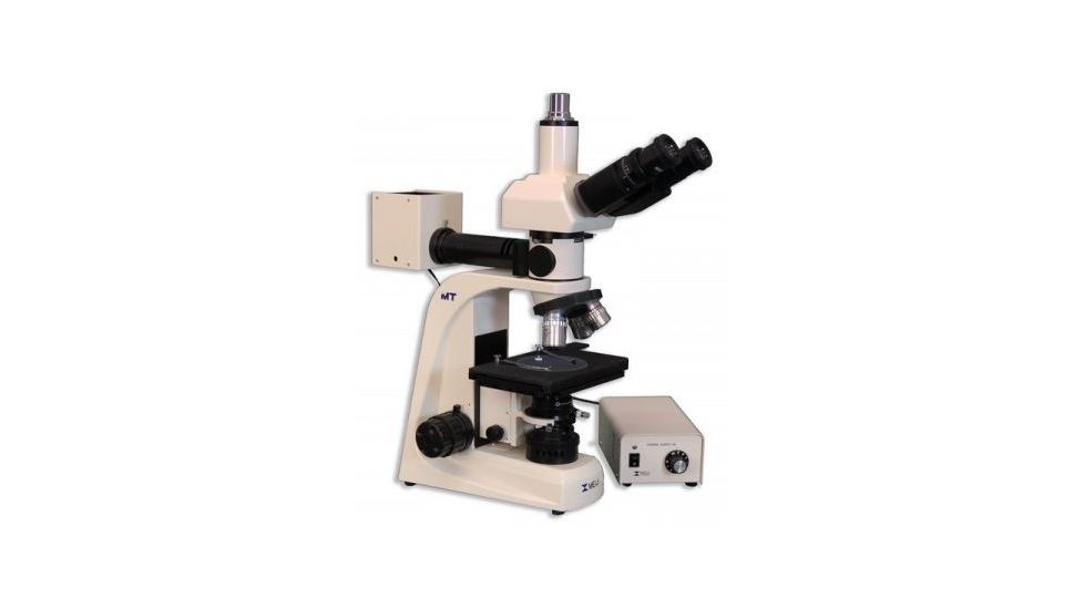 Meiji Techno LED Trino Incident,Transmitted Light BF,DF Metallurgical Microscope,MT8530L, BEIGE, LARGE MT8530L