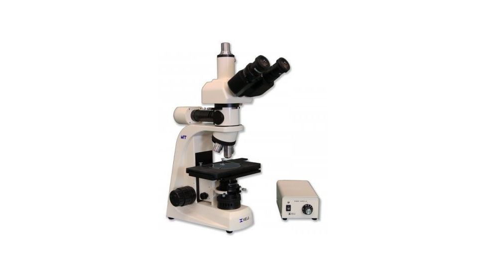 Meiji Techno LED Trino Incident,Transmitted Light BF Metallurgical Microscope,MT8100L, BEIGE, LARGE MT8100L