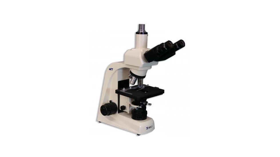 Meiji Techno LED Trinocular Brightfield Biological Microscope,MT4300L, BEIGE, LARGE MT4300L