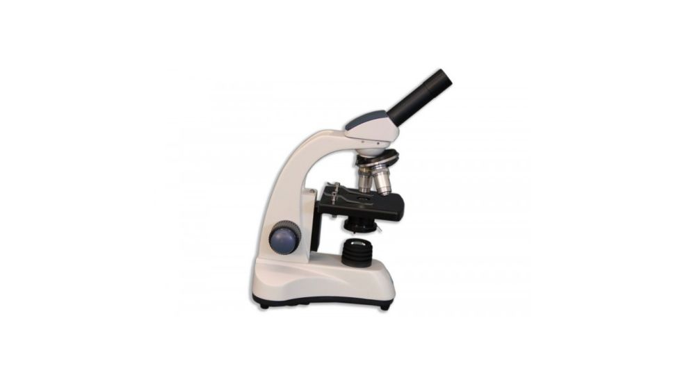 Meiji Techno MT-10 LED Monocular Entry Level Compound Microscope, White MT-10