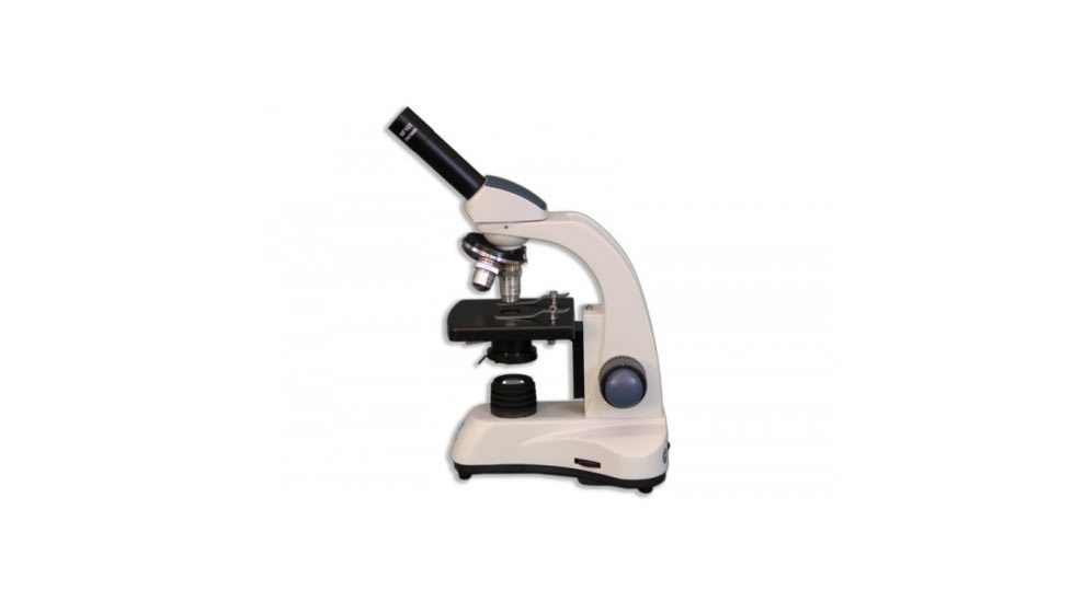 Meiji Techno MT-10 LED Monocular Entry Level Compound Microscope, White MT-10