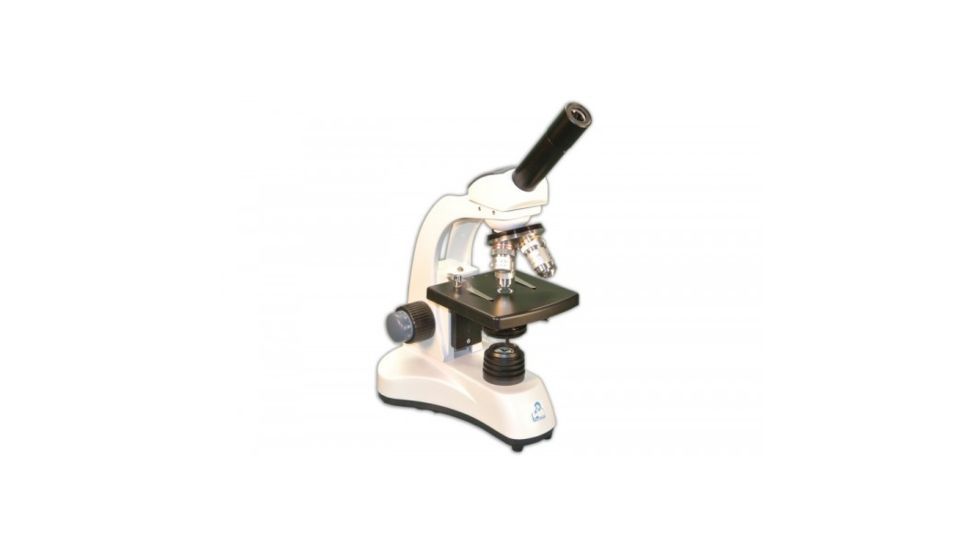 Meiji Techno MT-12 LED Monocular Entry-Level Compound Microscope, White MT-12