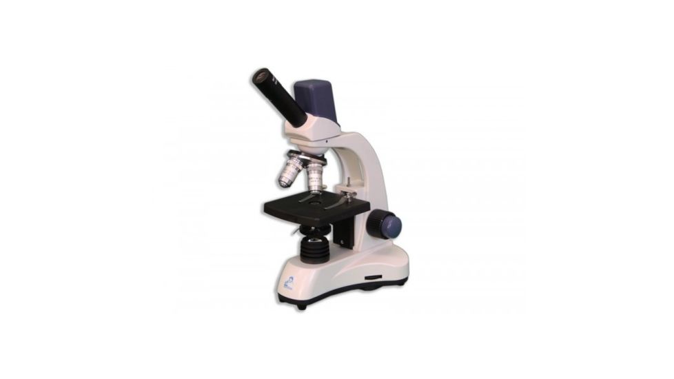 Meiji Techno MT-16 LED Monocular Entry-Level Microscope, White MT-16
