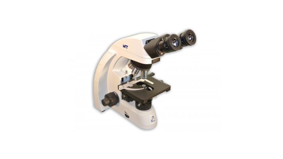 Meiji Techno MT-50 Research Grade Educational Binocular Microscope w/ WF10X Eyepieces, White MT-50