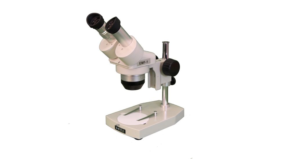 Meiji Techno Stereo Microscope Fixed 1X Objective Needs Stand and Eyepieces, EMF-1