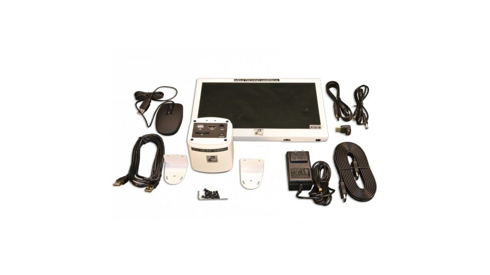 Meiji Techno The HD1000-LITE 5MP CMOS Microscope Camera with 15FPS, HDMI and USB 2.0 with 11.8in HDMI Monitor HD1000-LITE-M