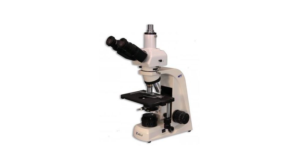 Meiji Techno Trinocular Gout Testing Microscope, BEIGE, LARGE MT9530