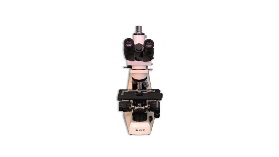 Meiji Techno Trinocular Gout Testing Microscope, BEIGE, LARGE MT9530