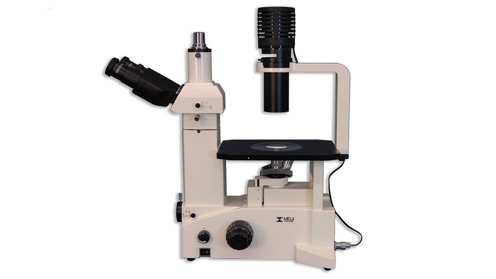Meiji Techno Trinocular Inverted Brightfield Biological Microscope, TC-5200
