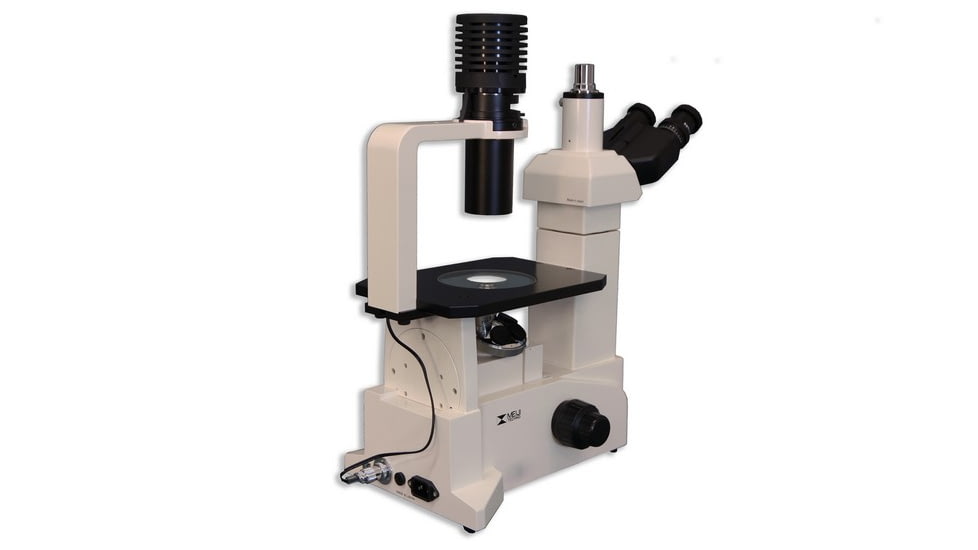 Meiji Techno Trinocular Inverted Brightfield Biological Microscope, TC-5200