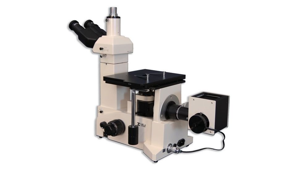 Meiji Techno Trinocular Inverted Brightfield/Darkfield Metallurgical Microscope, IM7530