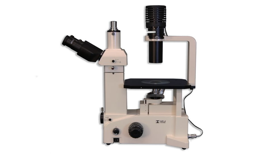 Meiji Techno Trinocular Inverted Brightfield/Phase Contrast Biological Microscope, TC-5400