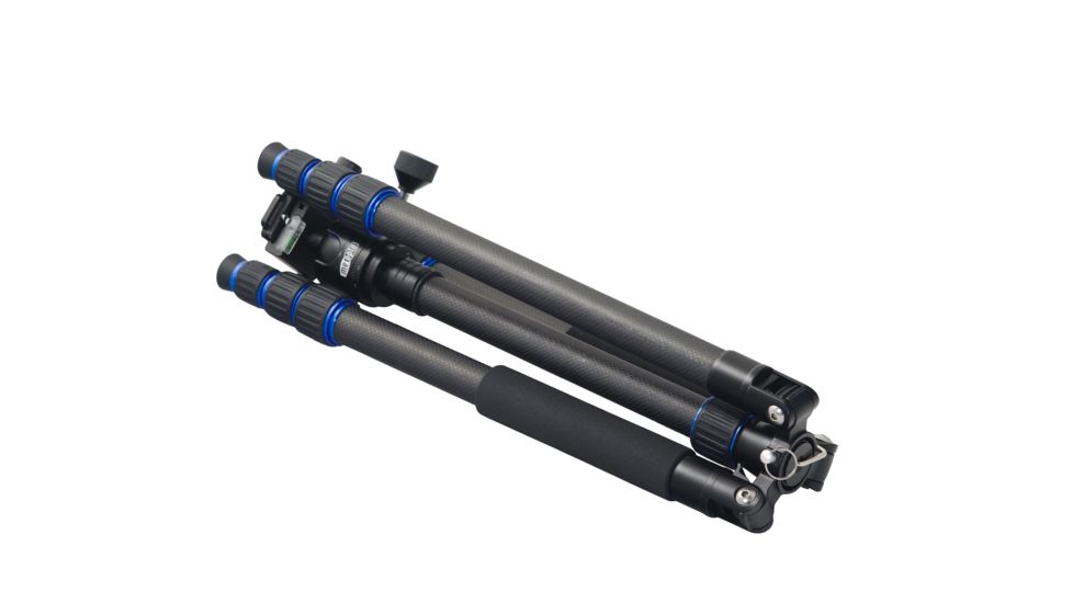 Meopta Carbon Fiber Tripod, Black/Blue, 653525