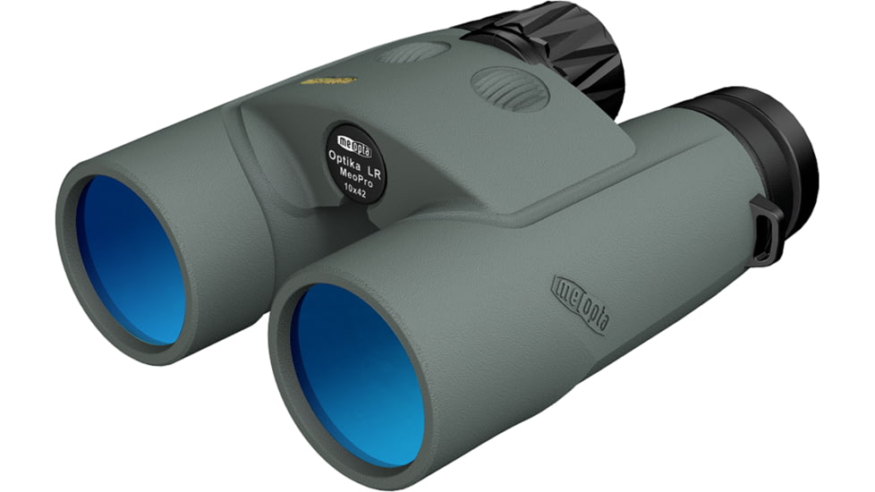 Demo, Meopta Optika LR 10x42mm Rangefinding Roof Prism Binocular, Green Rubber Armored, 1033834