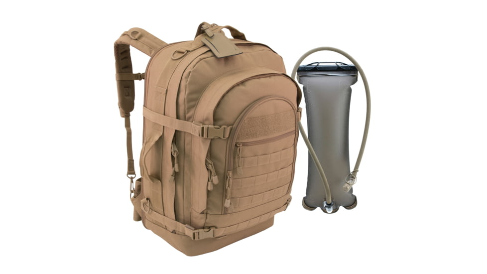 Mercury Tactical Gear Blaze Bag w/Hydration, Coyote, MRC02173-CY