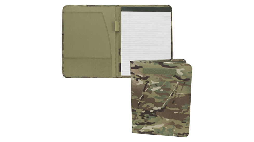 Mercury Tactical Gear Simulated Leather Padfolio, Multicam, MRC6610-MUL