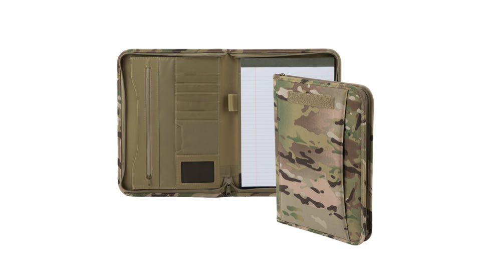 Mercury Tactical Gear Zippered Padfolio, Multicam, MRC7526-MUL
